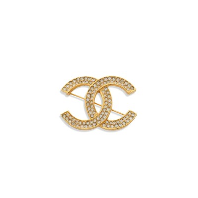 CHANEL CC LOGO BROOCH 896396